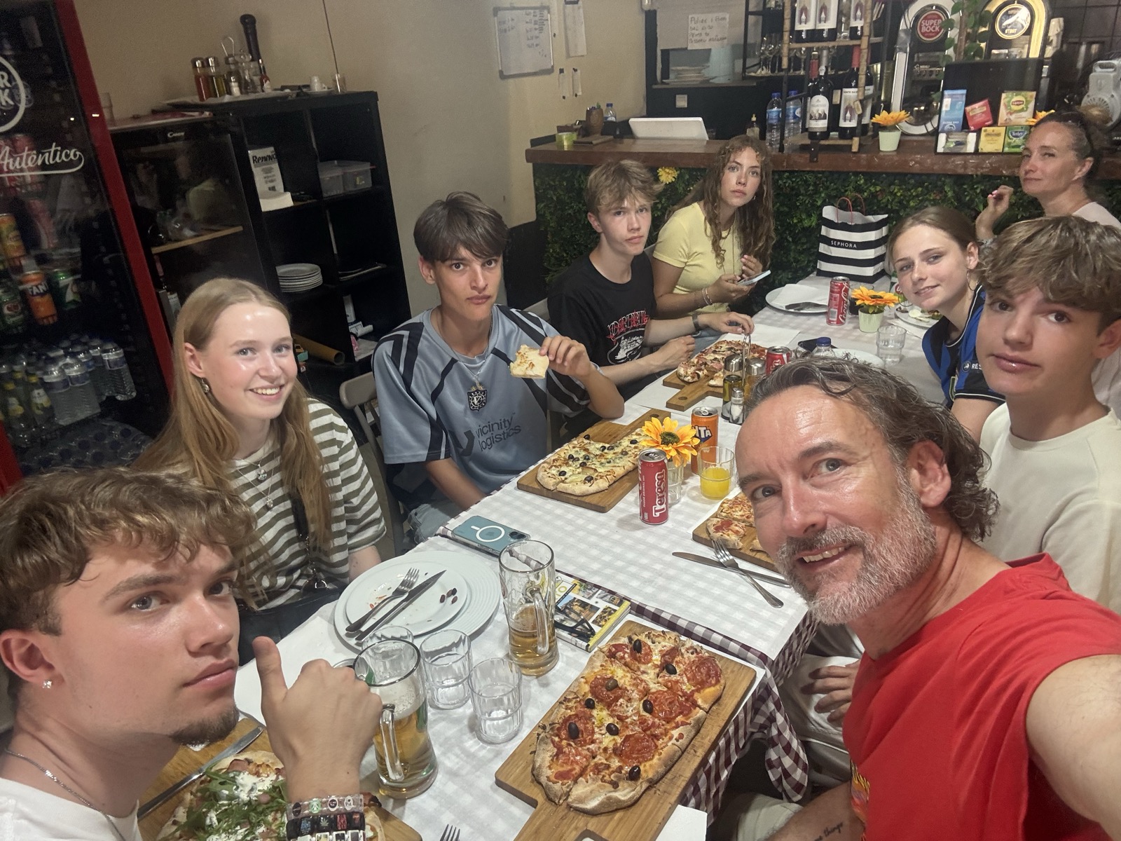 Gezellig etentje met de hele familie